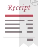 Receipt SVG Icon